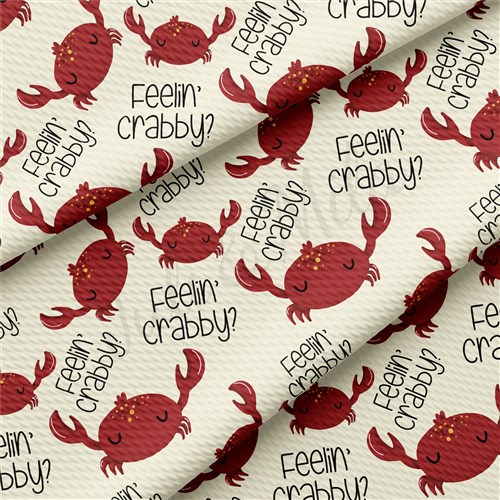 Feeling Crabby Printed Liverpool Crab AA1577 & Get a Free $89.99 Embroidery Bundle