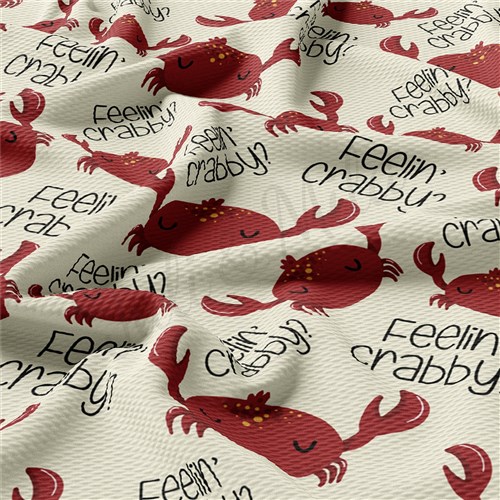 Feeling Crabby Printed Liverpool Crab AA1577 & Get a Free $89.99 Embroidery Bundle