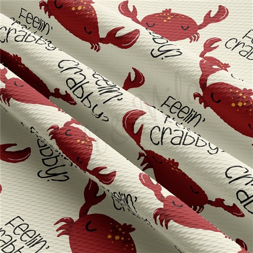 Feeling Crabby Printed Liverpool Crab AA1577 & Get a Free $89.99 Embroidery Bundle