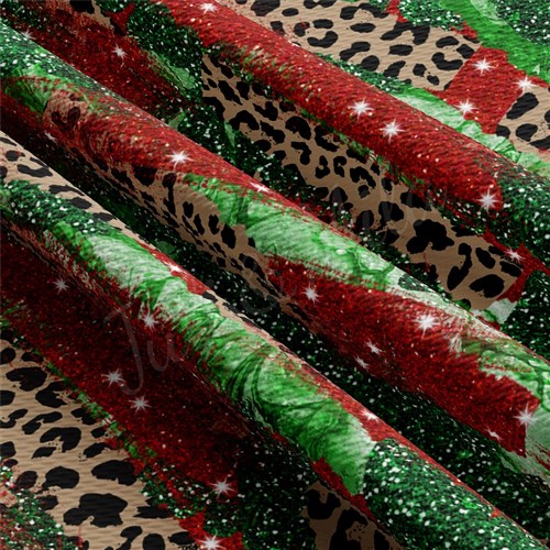 Christmas Christmas Liverpool Bullet Textured Stretch Solid Strip Thick Knit Jersey Fabric