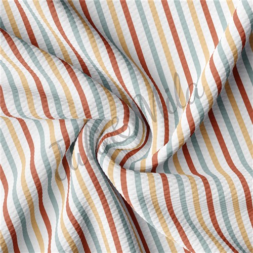 Stripes Printed Liverpool 4 Way Fabric stripes & Get a Free $89.99 Embroidery Bundle