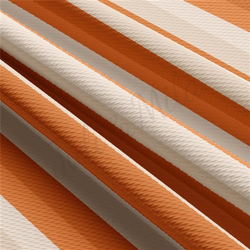 Printed Liverpool Fabric orange stripes AA1884 & Get a Free $89.99 Embroidery Bundle