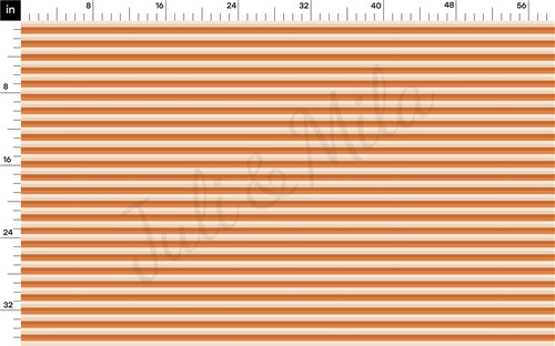 Printed Liverpool Fabric orange stripes AA1884 & Get a Free $89.99 Embroidery Bundle