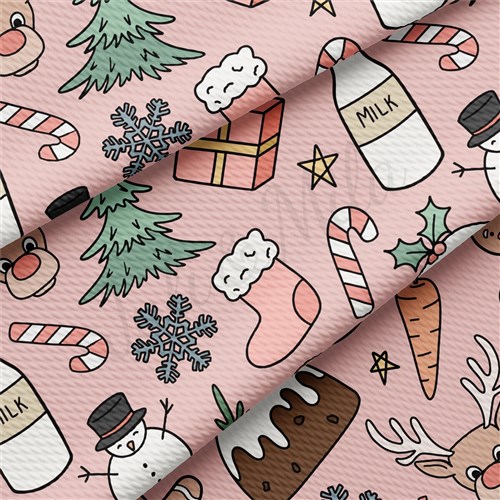 Christmas Printed Liverpool Fabric AA2102 & Get a Free $89.99 Embroidery Bundle