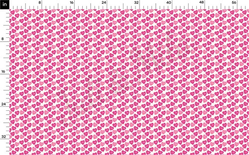 Valentine's Day Printed Liverpool Bullet Textured Stretch Solid Strip Thick Knit Jersey Fabric