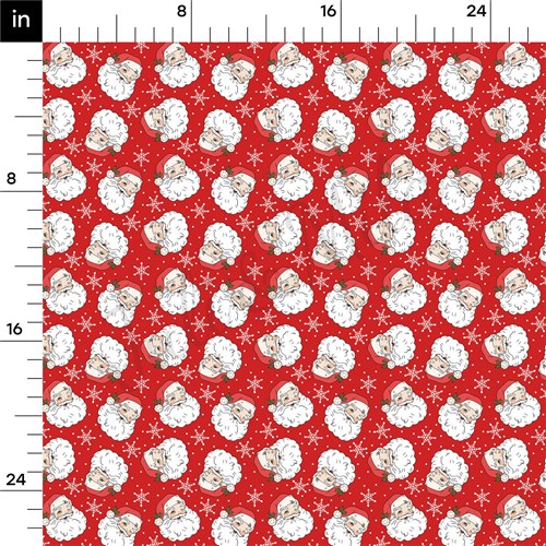 Christmas Printed Liverpool Bullet Textured Stretch Solid Strip Thick Knit Jersey Fabric