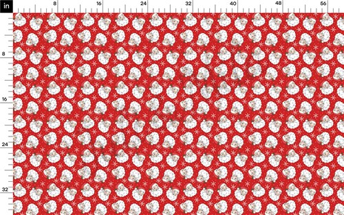 Christmas Printed Liverpool Bullet Textured Stretch Solid Strip Thick Knit Jersey Fabric