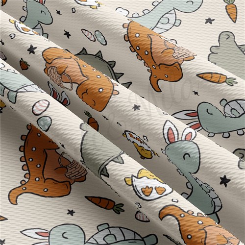 Dino Printed Liverpool Fabric AA2122 & Get a Free $89.99 Embroidery Bundle