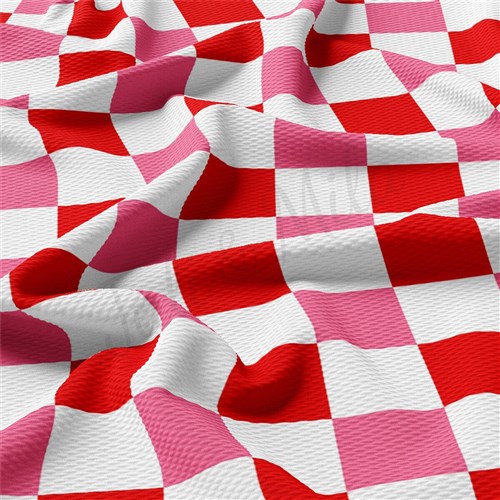 Valentine's Day Liverpool Bullet Textured Stretch Solid Strip Thick Knit Jersey Fabric