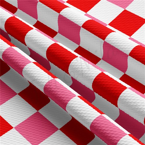 Valentine's Day Liverpool Bullet Textured Stretch Solid Strip Thick Knit Jersey Fabric