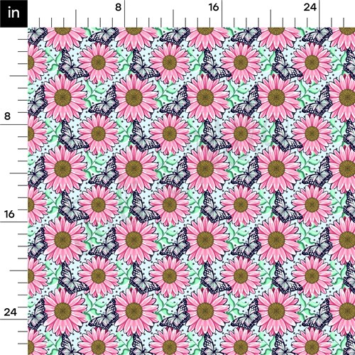 Floral Printed Liverpool AA1567 & Get a Free $89.99 Embroidery Bundle