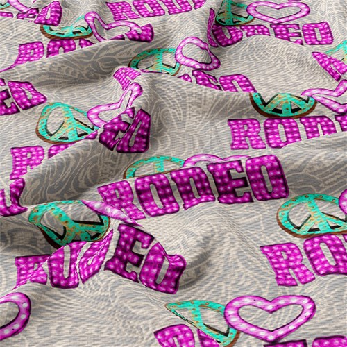 Rodeo Printed Liverpool Bullet Textured Stretch Solid Strip Thick Knit Jersey Fabric