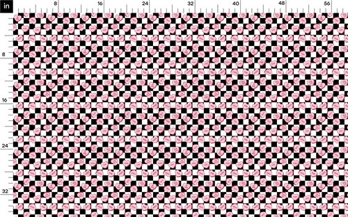 Valentine's Day Printed Liverpool Bullet Textured Stretch Solid Strip Thick Knit Jersey Fabric