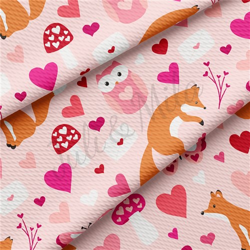 Valentine's Day Liverpool Bullet Textured Stretch Solid Strip Thick Knit Jersey Fabric