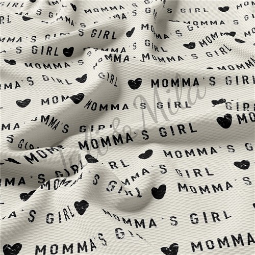Momma's Girl Printed Liverpool Fabric Momma's Girl 2 & Get a Free $89.99 Embroidery Bundle