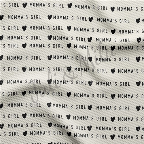 Momma's Girl Printed Liverpool Fabric Momma's Girl 2 & Get a Free $89.99 Embroidery Bundle