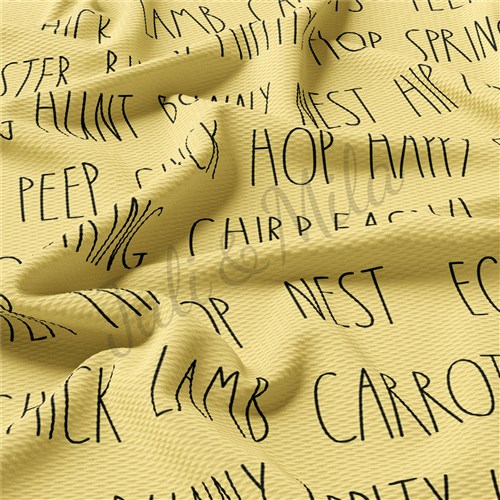 Easter East98 TBP101 Liverpool Bullet Textured Stretch Solid Strip Thick Knit Jersey Fabric