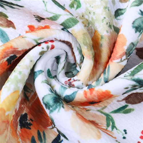Printed Floral Liverpool 4 Way Bow Floral greenery & Get a Free $89.99 Embroidery Bundle