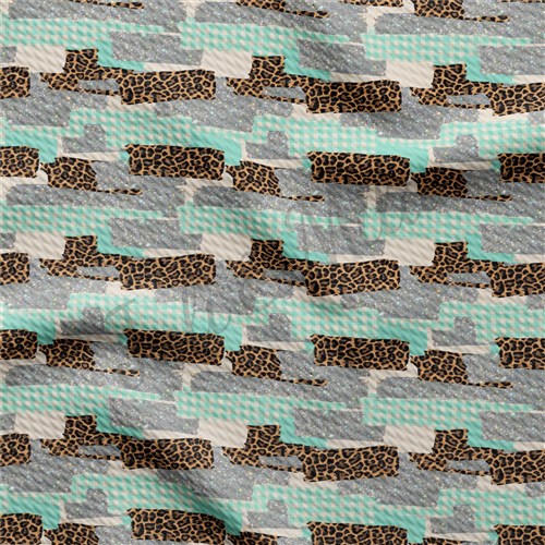TBP102 Liverpool Bullet Textured Stretch Solid Strip Thick Knit Jersey Fabric