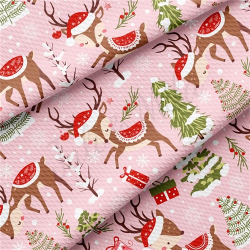 Christmas Printed Liverpool Fabric AA2182 & Get a Free $89.99 Embroidery Bundle