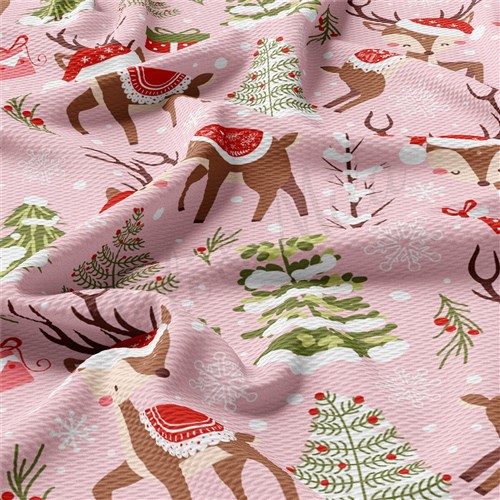 Christmas Printed Liverpool Fabric AA2182 & Get a Free $89.99 Embroidery Bundle