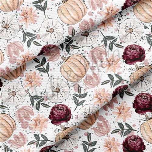 Pumpkin Fall Liverpool Bullet Textured Stretch Solid Strip Thick Knit Jersey Fabric