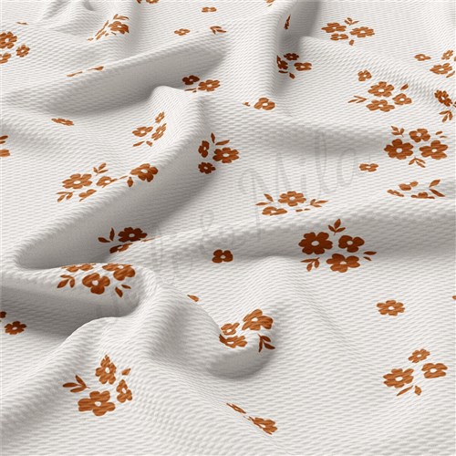 Floral Printed Liverpool Fabric AA2202 & Get a Free $89.99 Embroidery Bundle