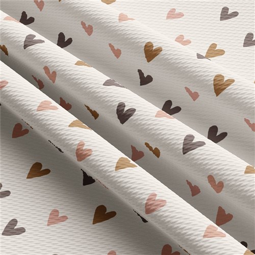 Valentine's Day Liverpool Bullet Textured Stretch Solid Strip Thick Knit Jersey Fabric