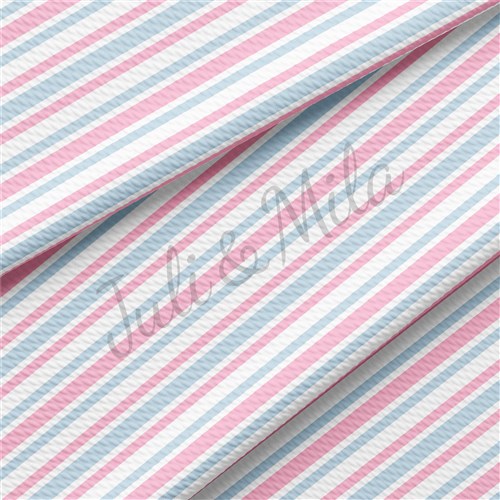 Stripes Hospital Liverpool Bullet Textured Stretch Solid Strip Thick Knit Jersey Fabric
