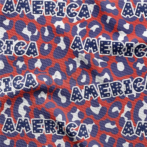 Patriotic 4th of July Printed Liverpool Fabric AA1413 & Get a Free $89.99 Embroidery Bundle