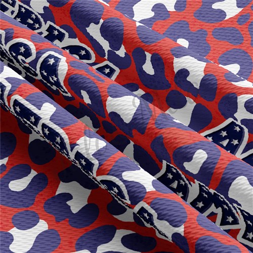 Patriotic 4th of July Printed Liverpool Fabric AA1413 & Get a Free $89.99 Embroidery Bundle