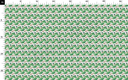 St. Patrick's Day Printed Liverpool Bullet Textured Stretch Solid Strip Thick Knit Jersey Fabric
