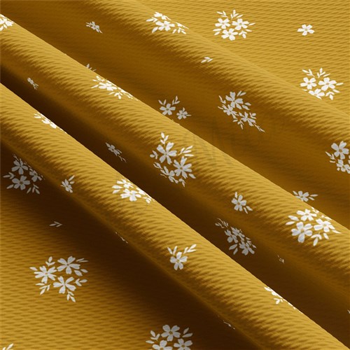 Floral Printed Liverpool Fabric AA2186 & Get a Free $89.99 Embroidery Bundle