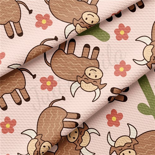 Western Boho Butterflies Printed Liverpool AA1901 buffalo & Get a Free $89.99 Embroidery Bundle