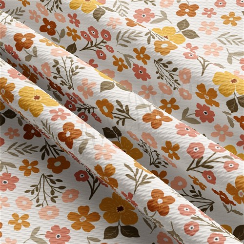 Floral Printed Liverpool Fabric AA2177 & Get a Free $89.99 Embroidery Bundle