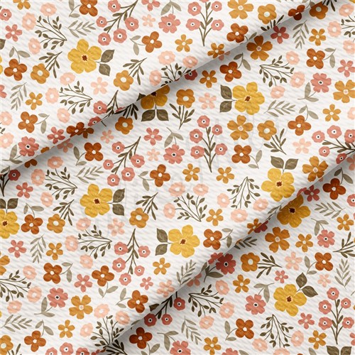 Floral Printed Liverpool Fabric AA2177 & Get a Free $89.99 Embroidery Bundle