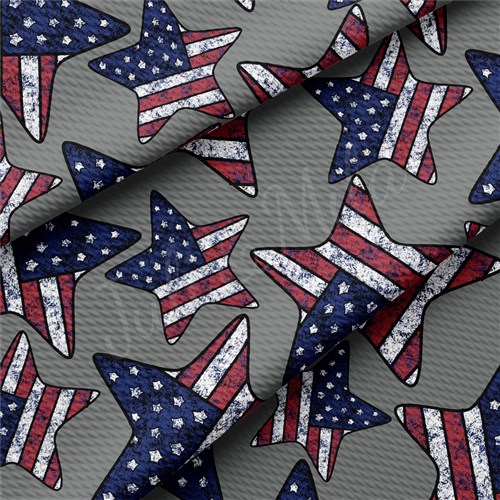Patriotic 4th of July Printed Liverpool Fabric AA1716 & Get a Free $89.99 Embroidery Bundle