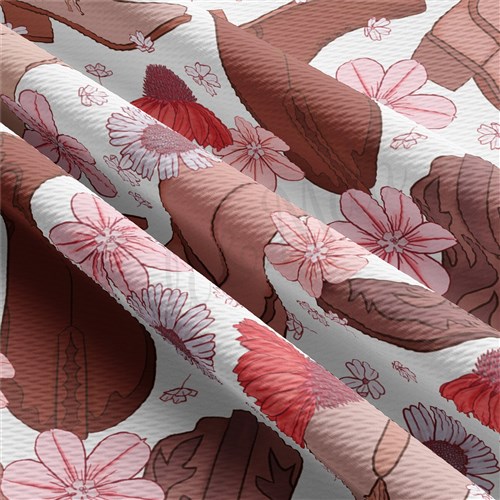 Printed Liverpool Bullet Textured Stretch Solid Strip Thick Knit Jersey Fabric
