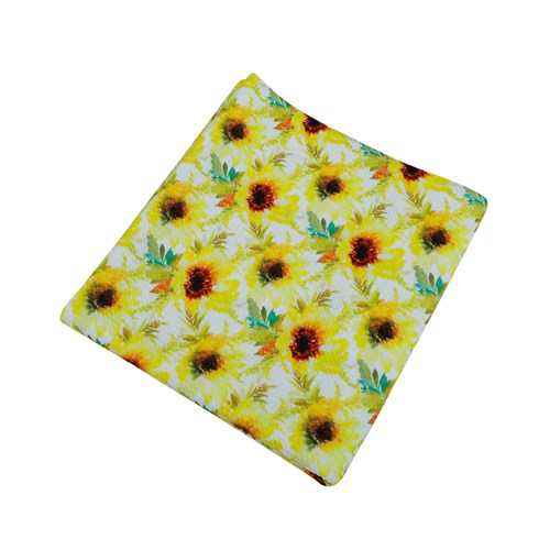Printed Floral Fabric for Bows Sunflowers (F13) & Get a Free $89.99 Embroidery Bundle
