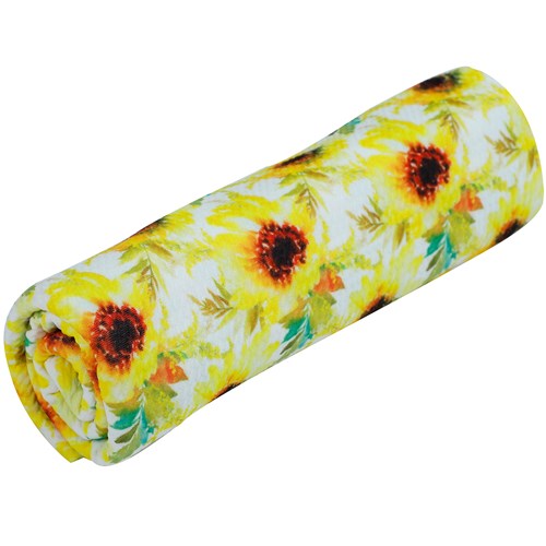 Printed Floral Fabric for Bows Sunflowers (F13) & Get a Free $89.99 Embroidery Bundle