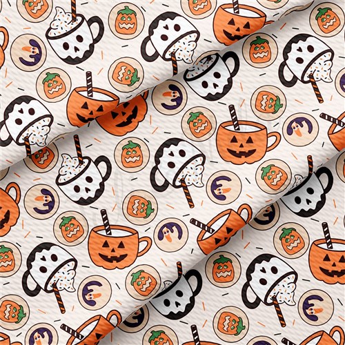 Fall Halloween Pumpkin Autumn Printed helloween AA1874 & Get a Free $89.99 Embroidery Bundle