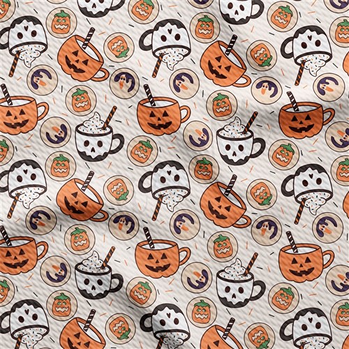 Fall Halloween Pumpkin Autumn Printed helloween AA1874 & Get a Free $89.99 Embroidery Bundle