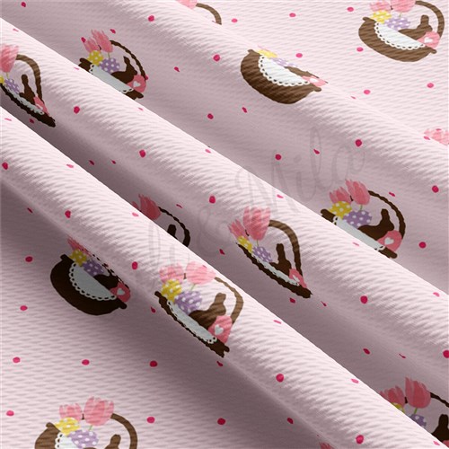 Easter AA2380 Liverpool Bullet Textured Stretch Solid Strip Thick Knit Jersey Fabric