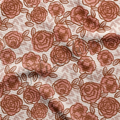 Valentine's Day Liverpool Bullet Textured Stretch Solid Strip Thick Knit Jersey Fabric