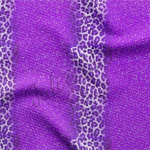 Cheetah Leopard AA171 TBP102 Liverpool Bullet Textured Stretch Solid Strip Thick Knit Jersey Fabric