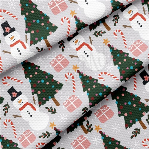 Christmas Printed Liverpool Fabric AA2149 & Get a Free $89.99 Embroidery Bundle