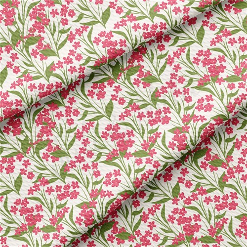Printed Liverpool Fabric AA2487 Floral & Get a Free $89.99 Embroidery Bundle