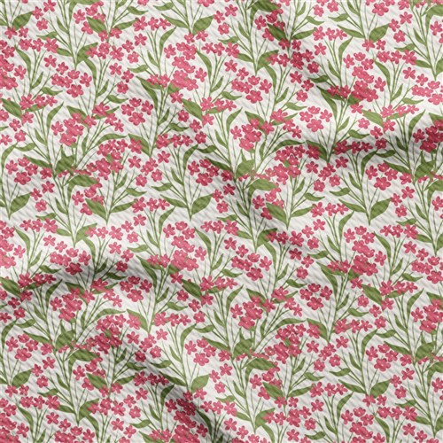 Printed Liverpool Fabric AA2487 Floral & Get a Free $89.99 Embroidery Bundle