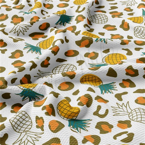 Pineapple Cheetah Leopard Summer Printed Liverpool AA1615 & Get a Free $89.99 Embroidery Bundle
