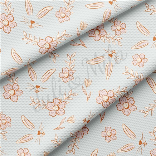 Easter AA1262 Liverpool Bullet Textured Stretch Solid Strip Thick Knit Jersey Fabric